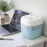 Evaporative  Humidifier, Cool Mist 0.5 Gal Top Fill, UV Light, Wick Filter