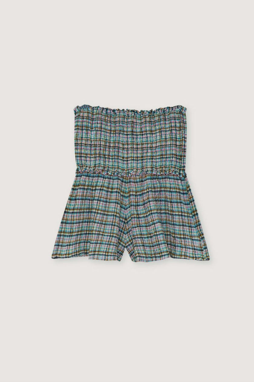 Zinnia Woman Short Zinnia Check