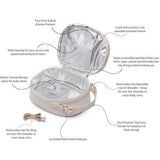 Monaco Snack Bag | Pearl White