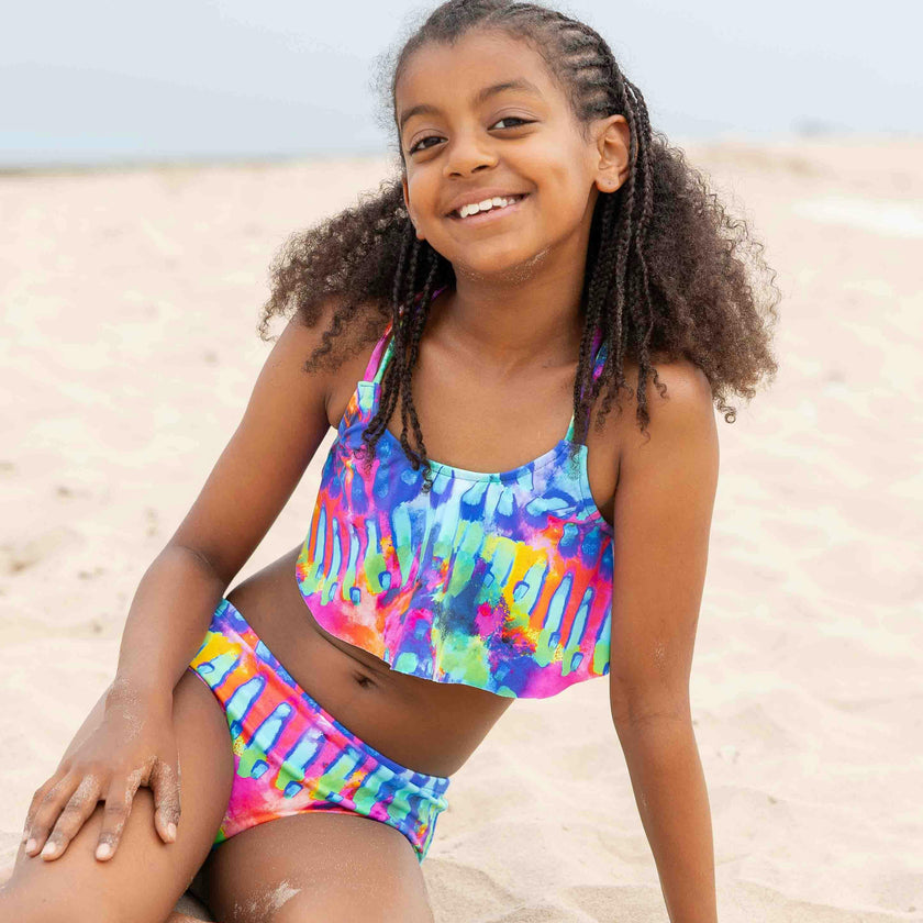 Tie Dye Flutter Bikini