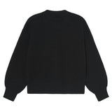 Black Heart Button Cardigan