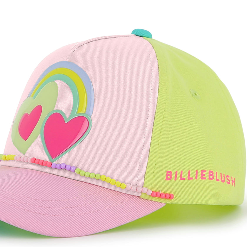 Multicolored Pastel Heart Cap