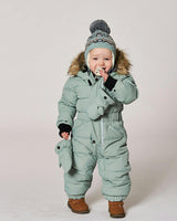 One-Piece Baby Original Puffy Snowsuit Sage Green