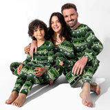 Minecraft Creeper Holiday Bamboo Men's Pajama Set