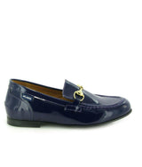 Teresa Buckle - navy blue patent
