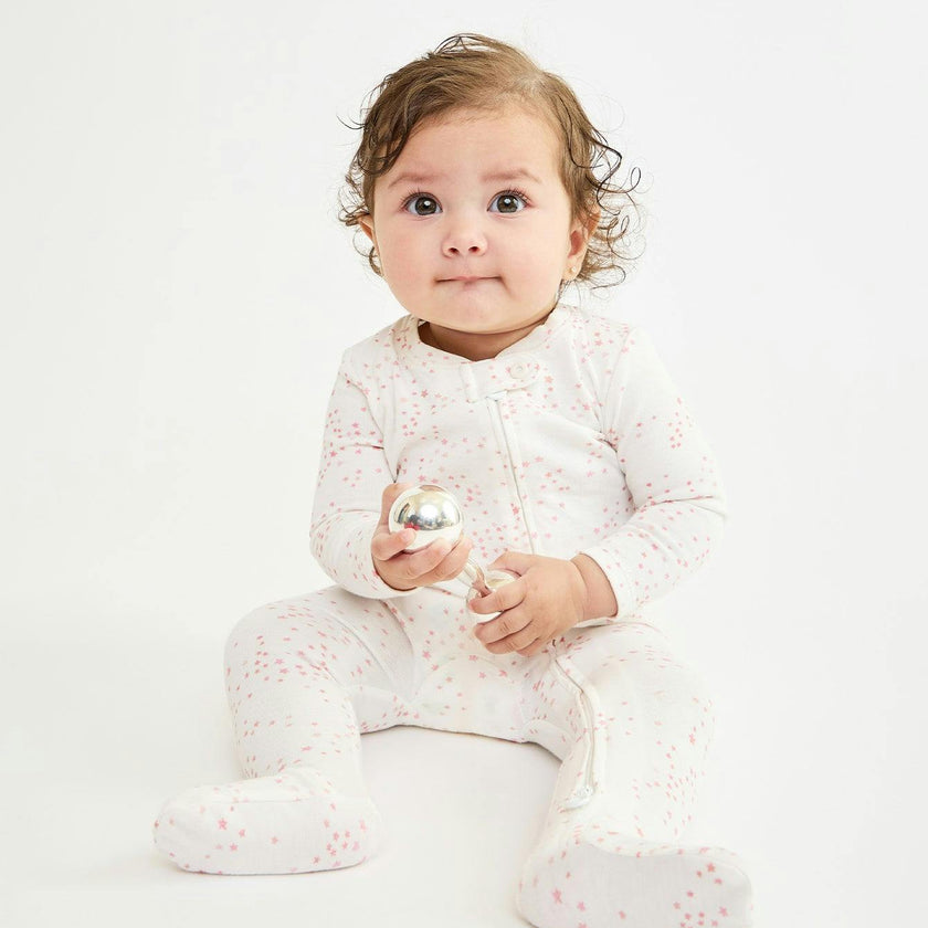 Marley Zip Pajama, Rose Star