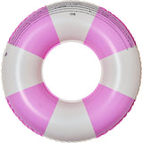 Mini Tube Pool Ring: Zest Magenta Stripe