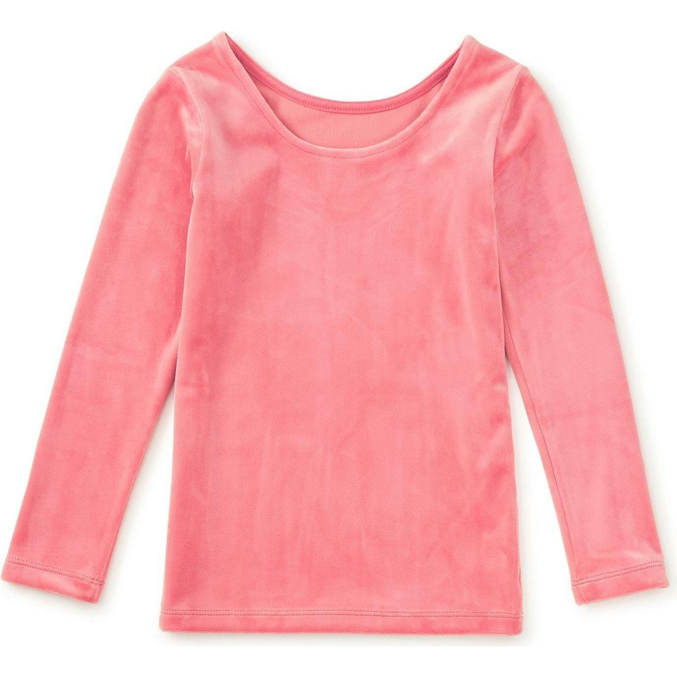Velour Long Sleeve Slim Fit To, Purple