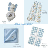 SWOON 2-Pack Crinkle Muslin Baby Swaddle Blanket