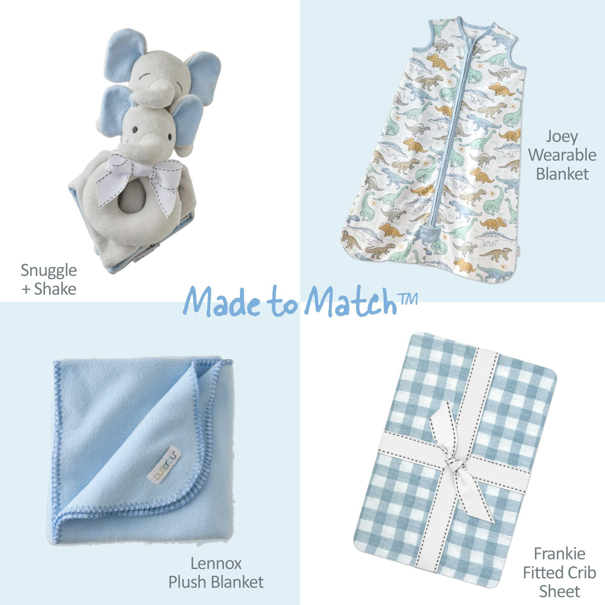 SWOON 2-Pack Crinkle Muslin Baby Swaddle Blanket