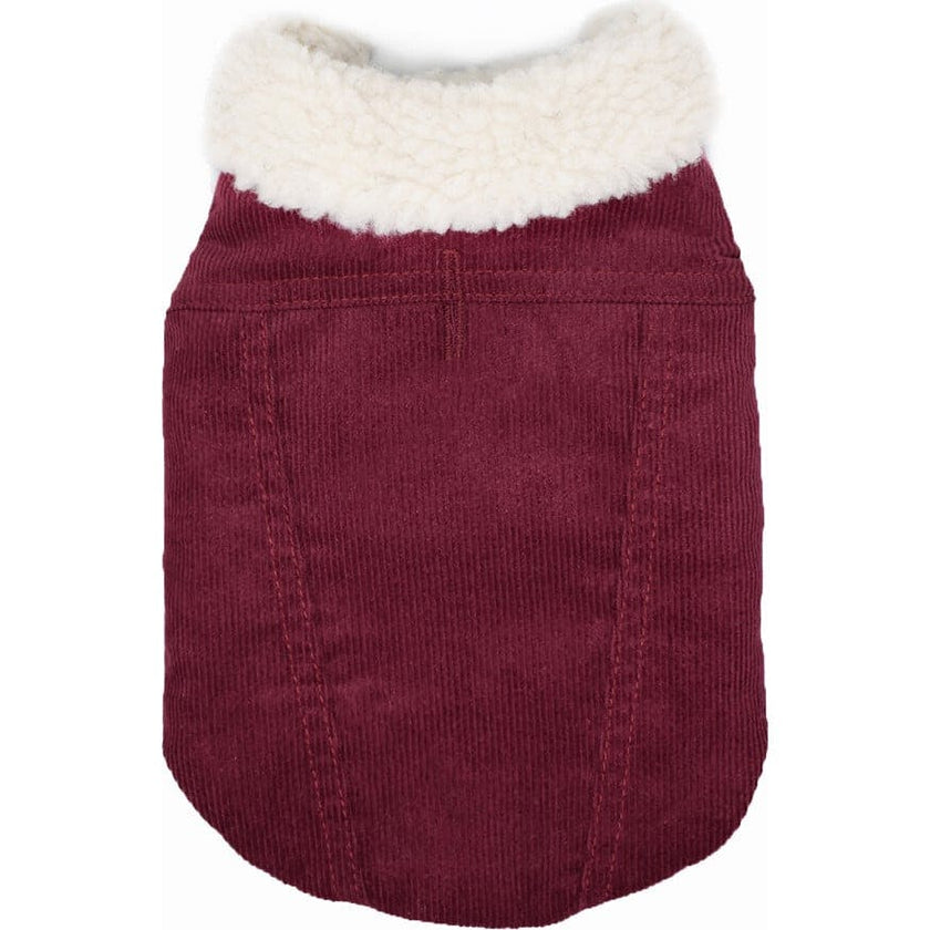 Modern Classic Coat, Burgundy