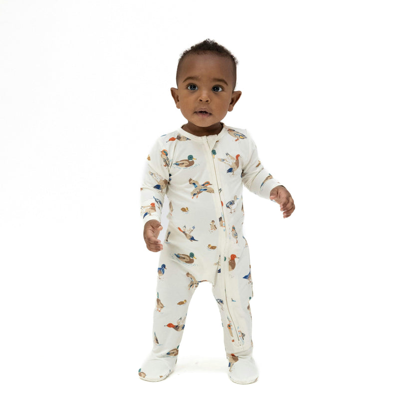 Ducks - 2 Way Zipper Footie