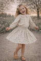 Posy Collar Skirt
