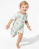 Petals & Posies Bamboo Kids Pajama Short Set
