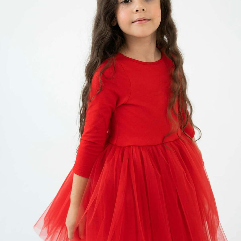 Red Love Tutu Dress