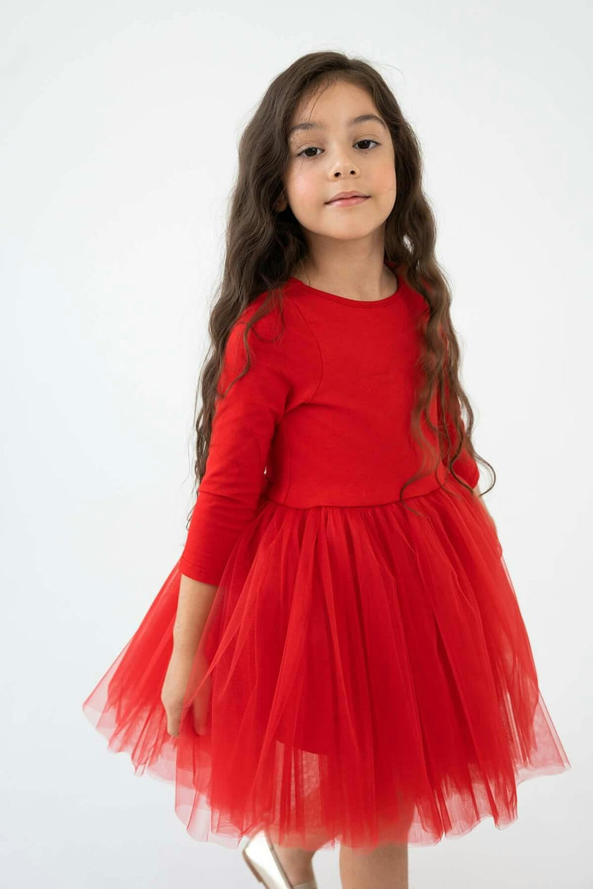 Red Love Tutu Dress