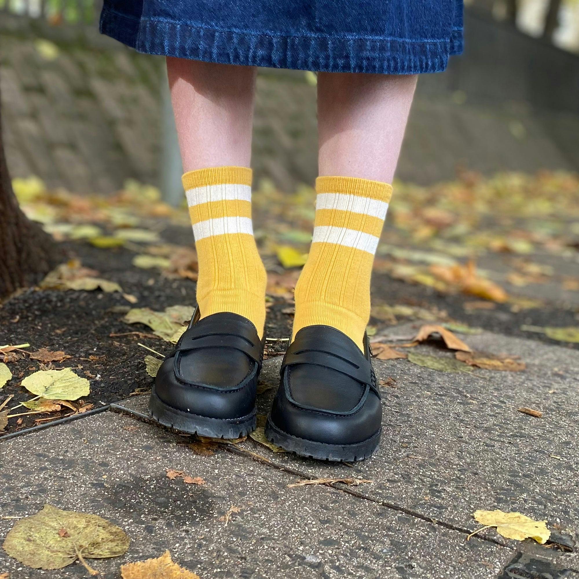 Nicki Kids Loafer - Black Leather