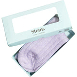 Women's Lux Wool Cashmere Crew Socks Gift Box