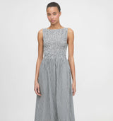 The Cosima Nap Dress - Black/Sand Gingham