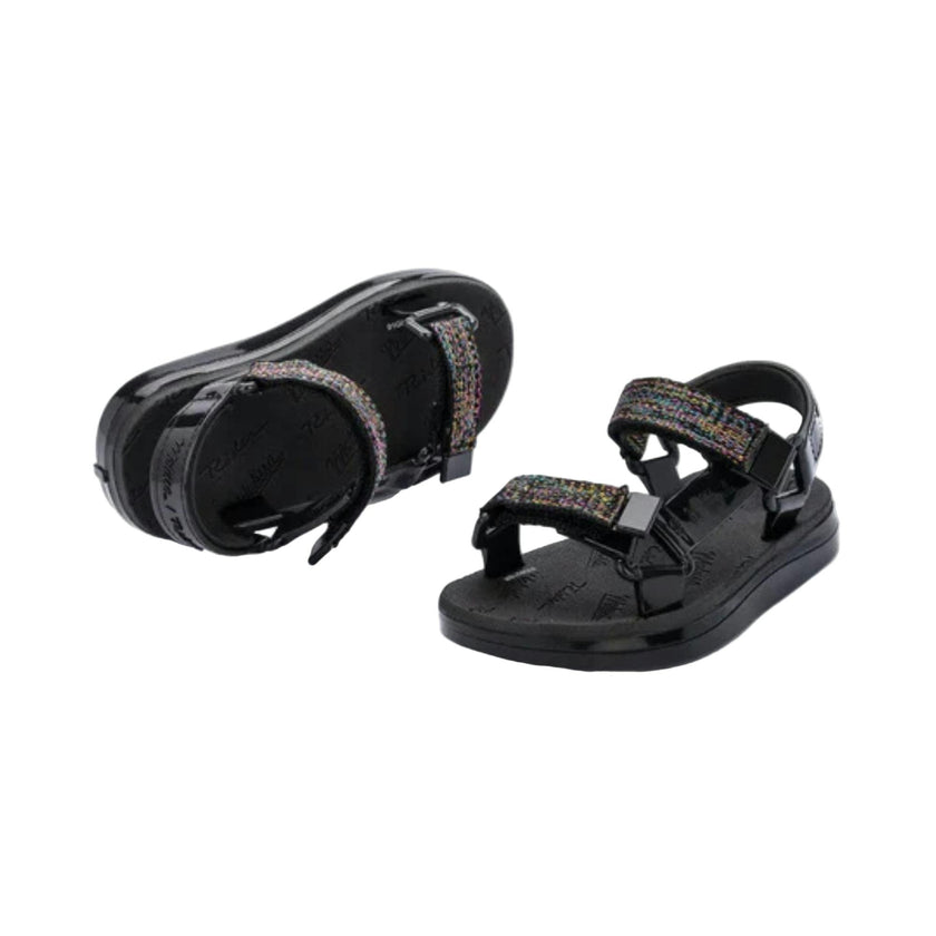 Black Mini Papete Sandals