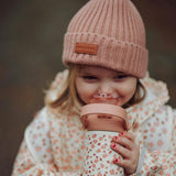 Knit Beanie Wide Rib | Sunset