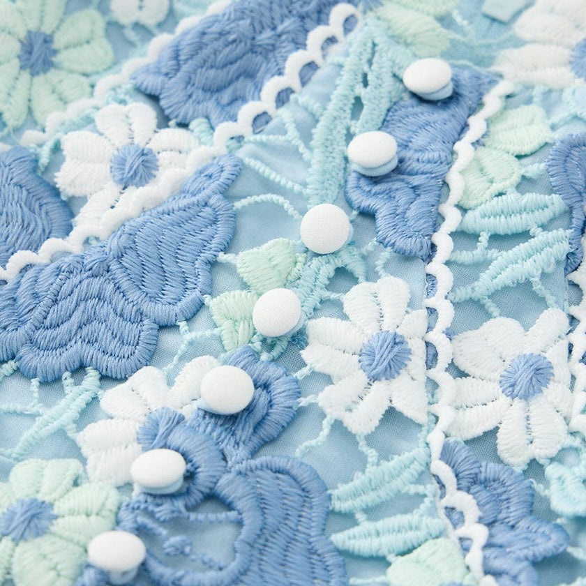 Jade Embroidered Mini Dress (Baby)
