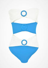 Bluebell Strapless One-Piece Swimsuit
