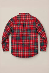 Mens John Shirt in Christmas Cheer Plaid