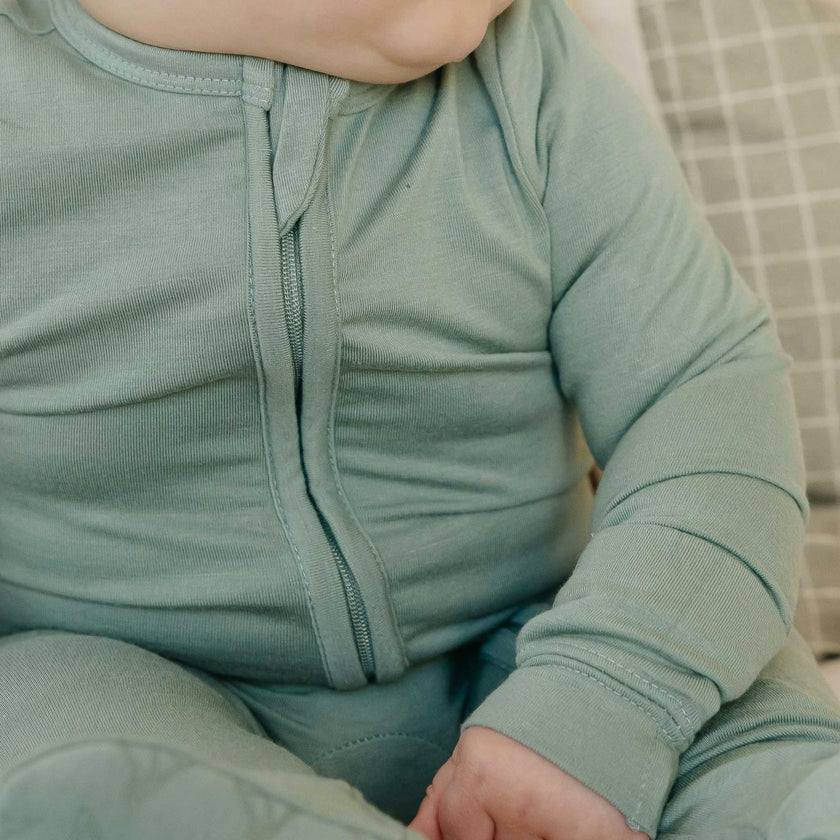 Zip-Up Footie Pajama - Briar