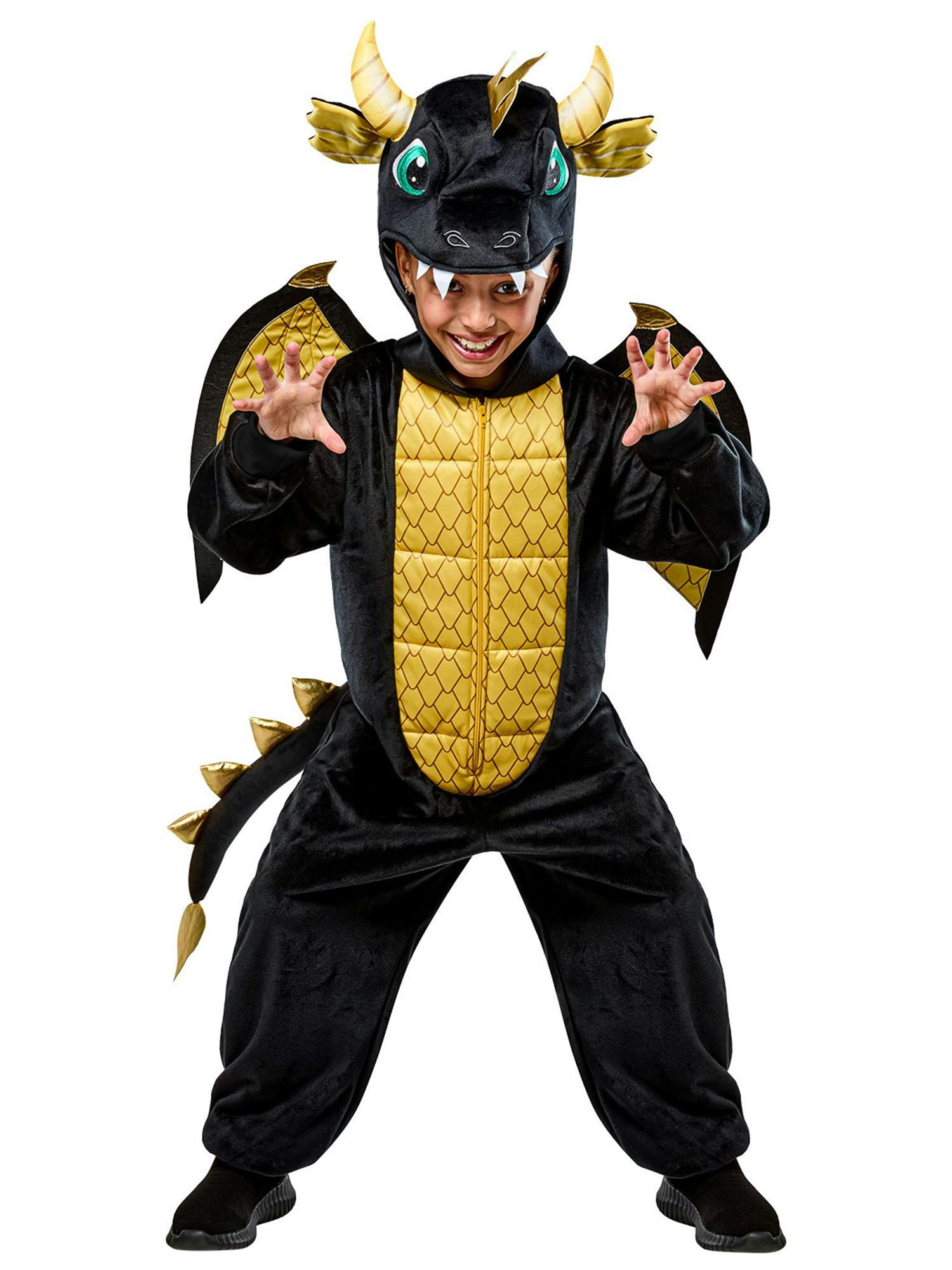 Kids' Black Dragon Zipsters Costume