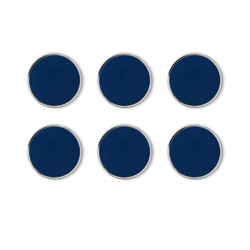 The Buttons in Navy