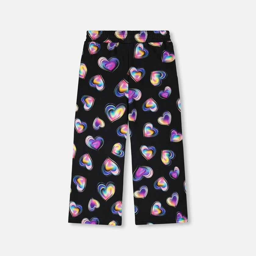 Wide Leg Fleece Pants