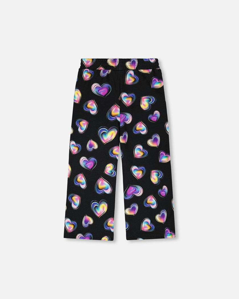 Wide Leg Fleece Pants