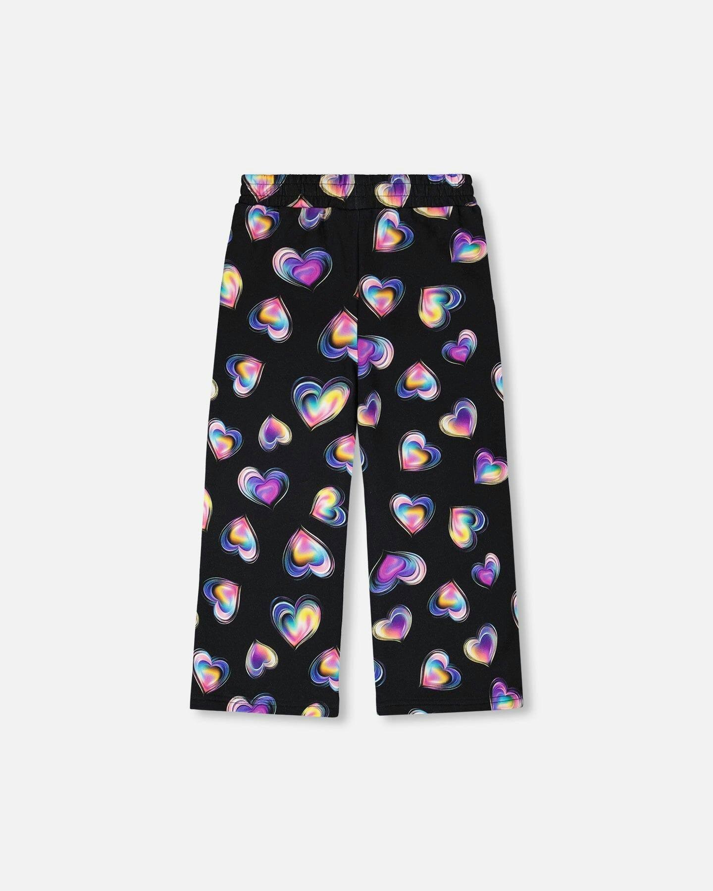 Wide Leg Fleece Pants