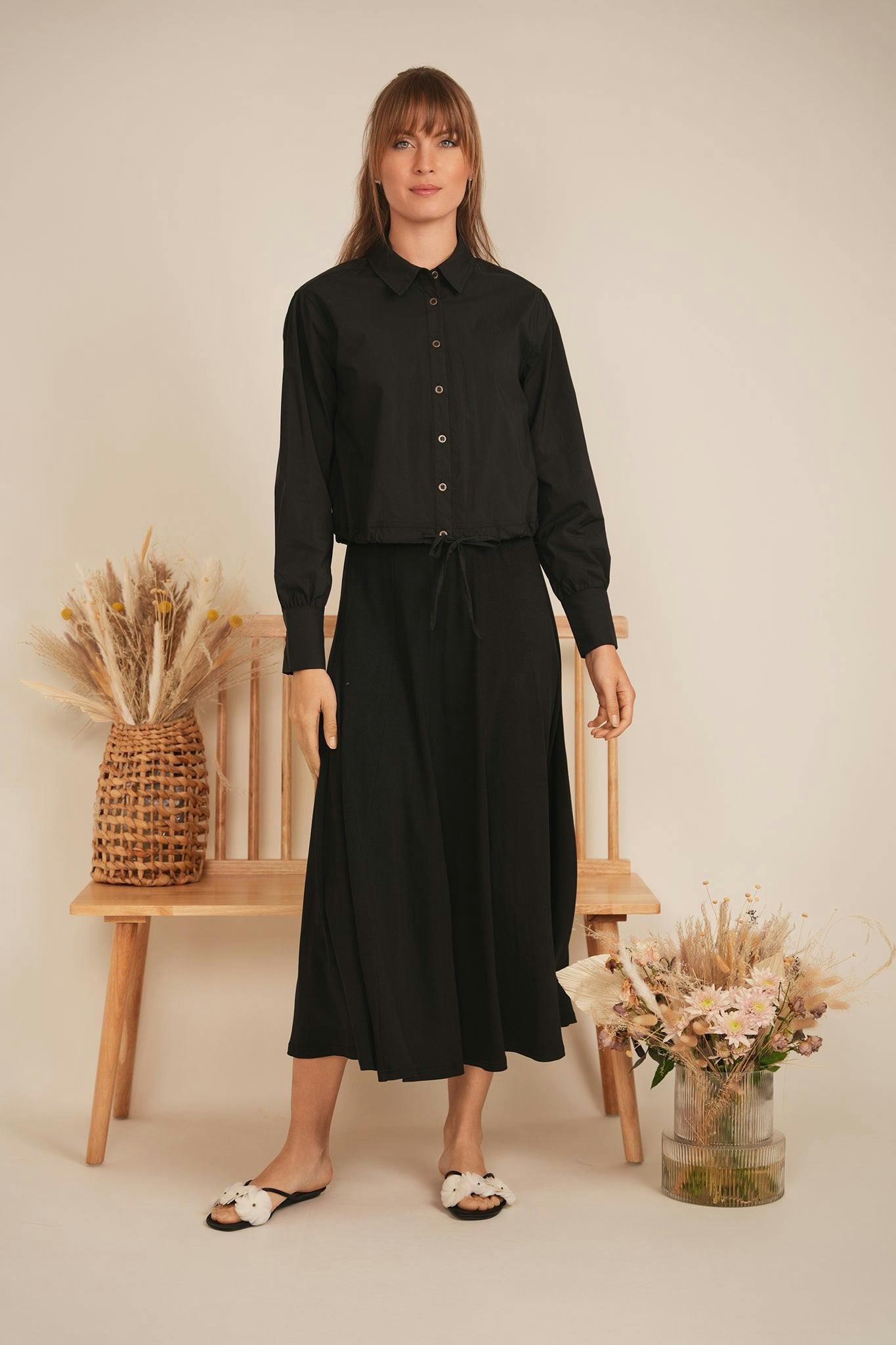 Cotton Bungee Blouse