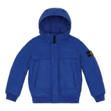 Bright Blue Real Down Jacket
