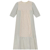 Maxi Dress with Lace Trim