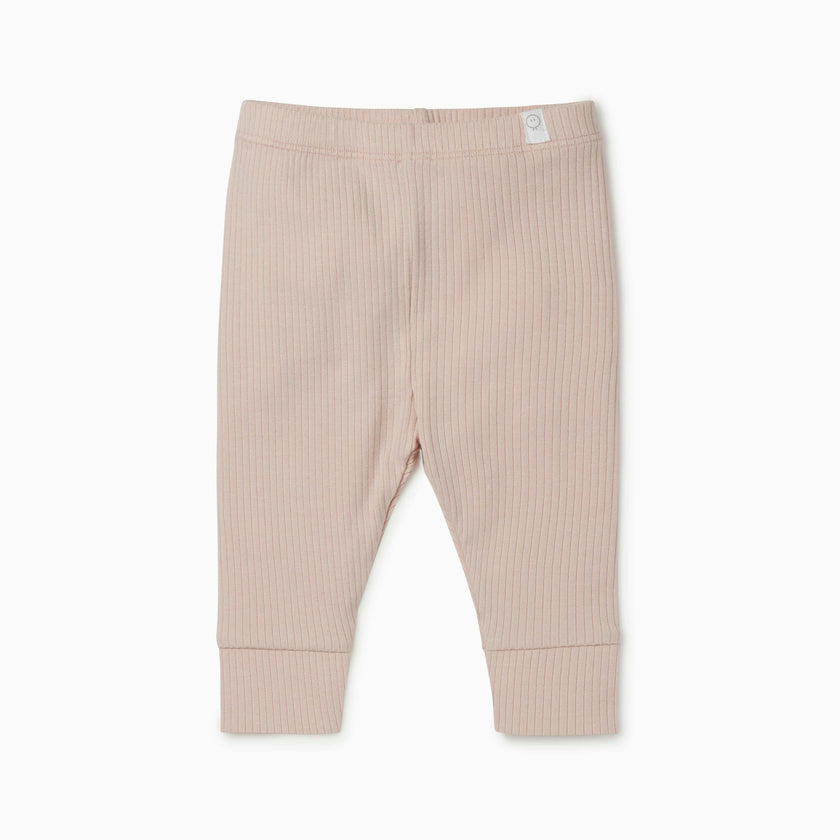 Ribbed Leggings - Blush