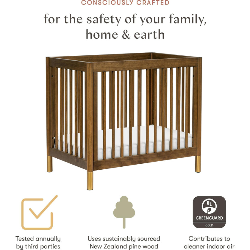 Gelato 4-in-1 Convertible Mini Crib