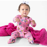 PAW Patrol: Varsity Pink Bamboo Convertible Footie