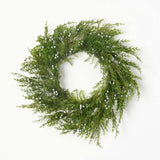 Seeding Winter Juniper Berry Greenery Classic Holiday Front Door Wreath