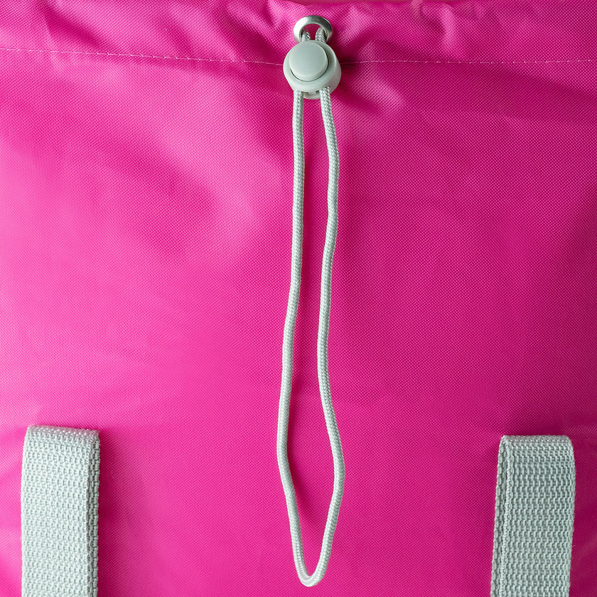 Sleep-n-pack: Packable Sleeping Bag, Big Kid 7-12+ yrs - Hibiscus Pink/Coconut Sherpa