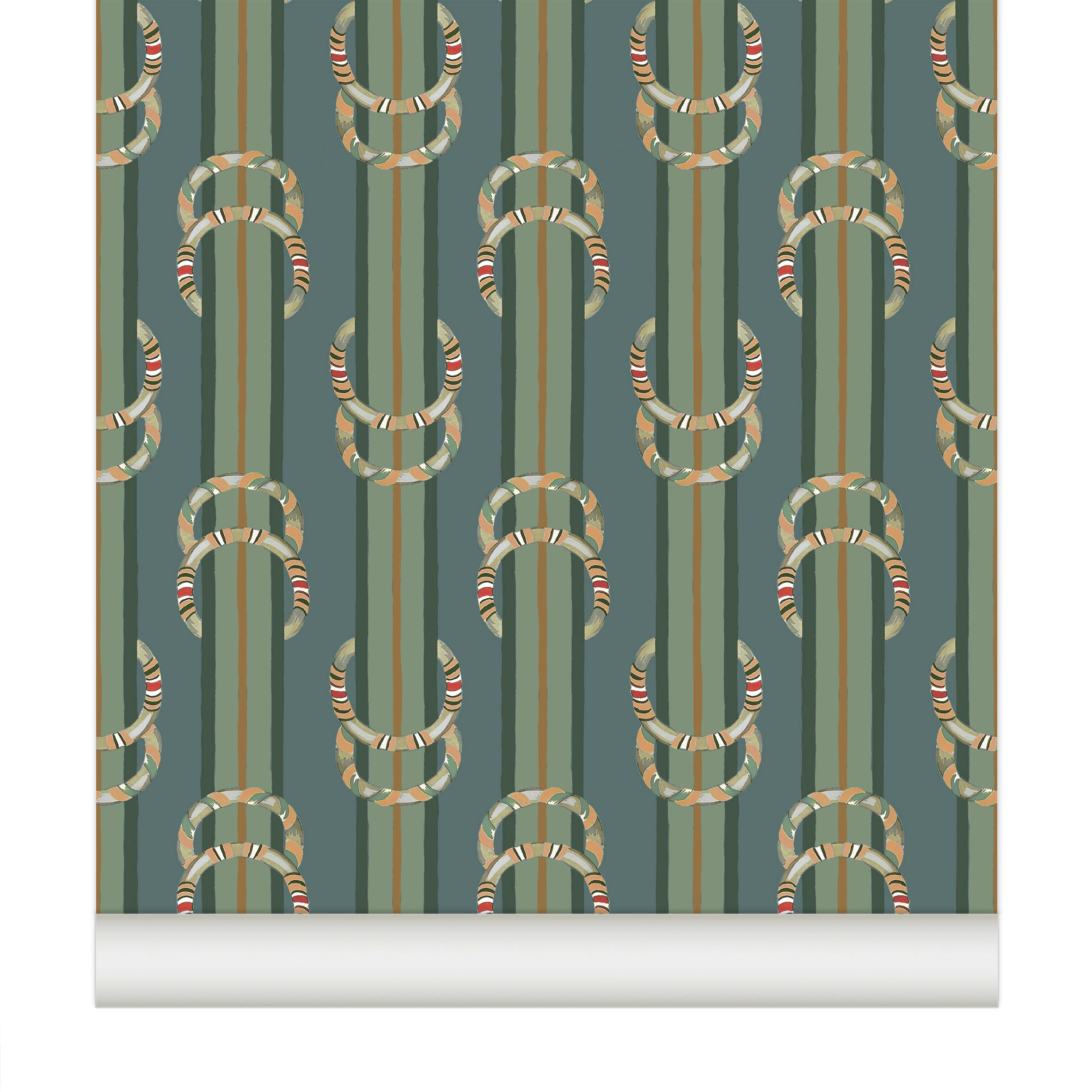Papier peint Gaucho coloris Fumé