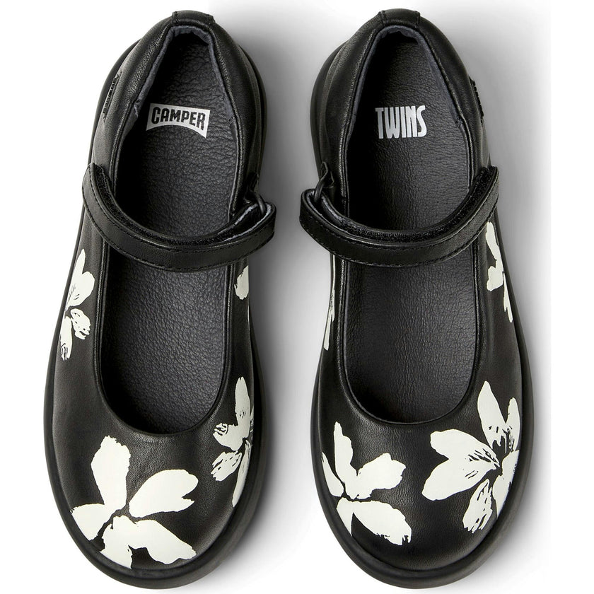 Mary Janes Duet Twins Kids Black, Black