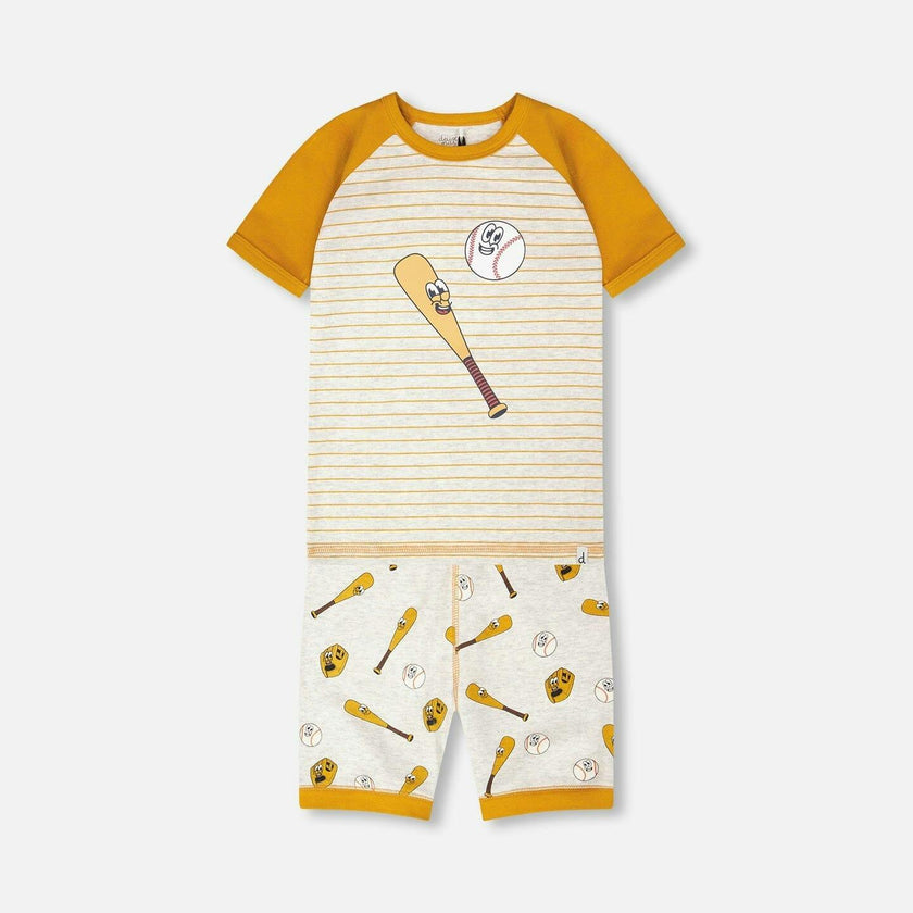 Organic Cotton Two-Piece Pajamas Set