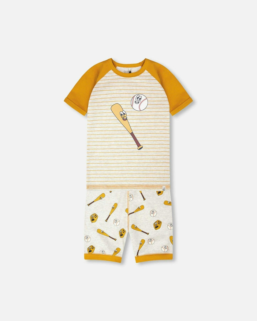 Organic Cotton Two-Piece Pajamas Set