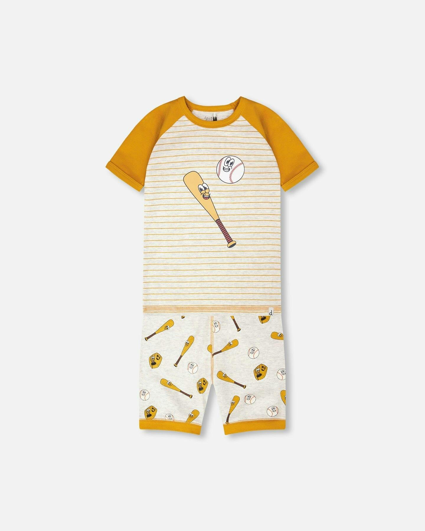 Organic Cotton Two-Piece Pajamas Set
