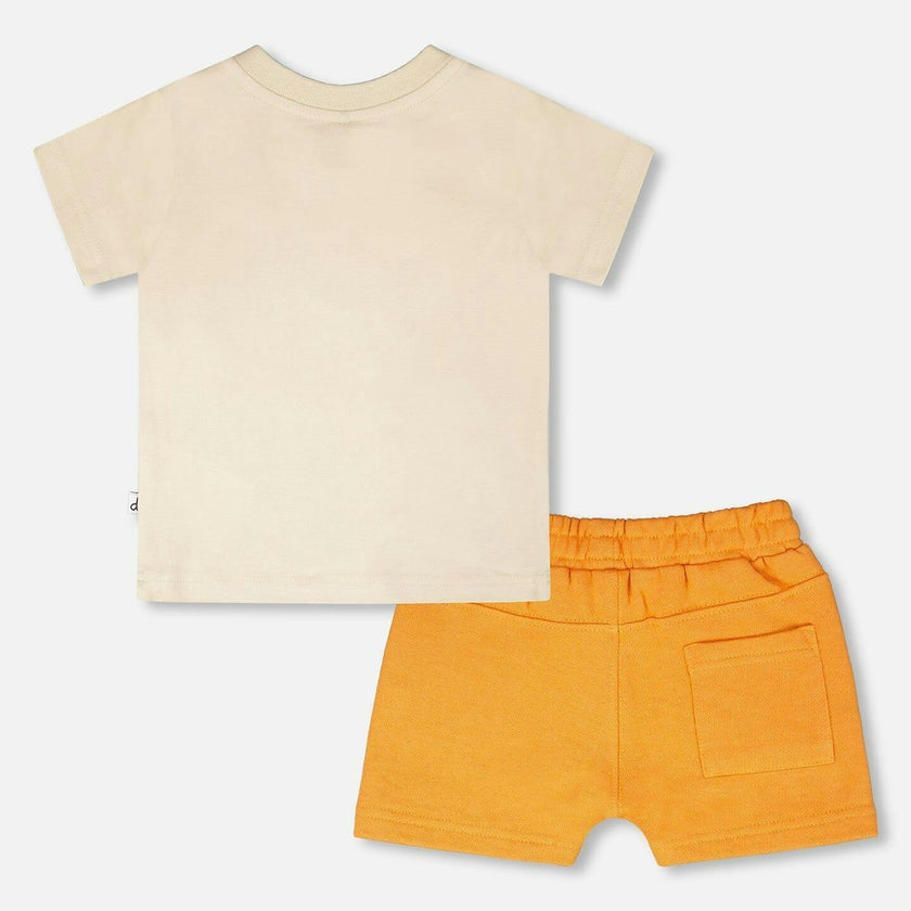 Organic Cotton T-Shirt And Short Set