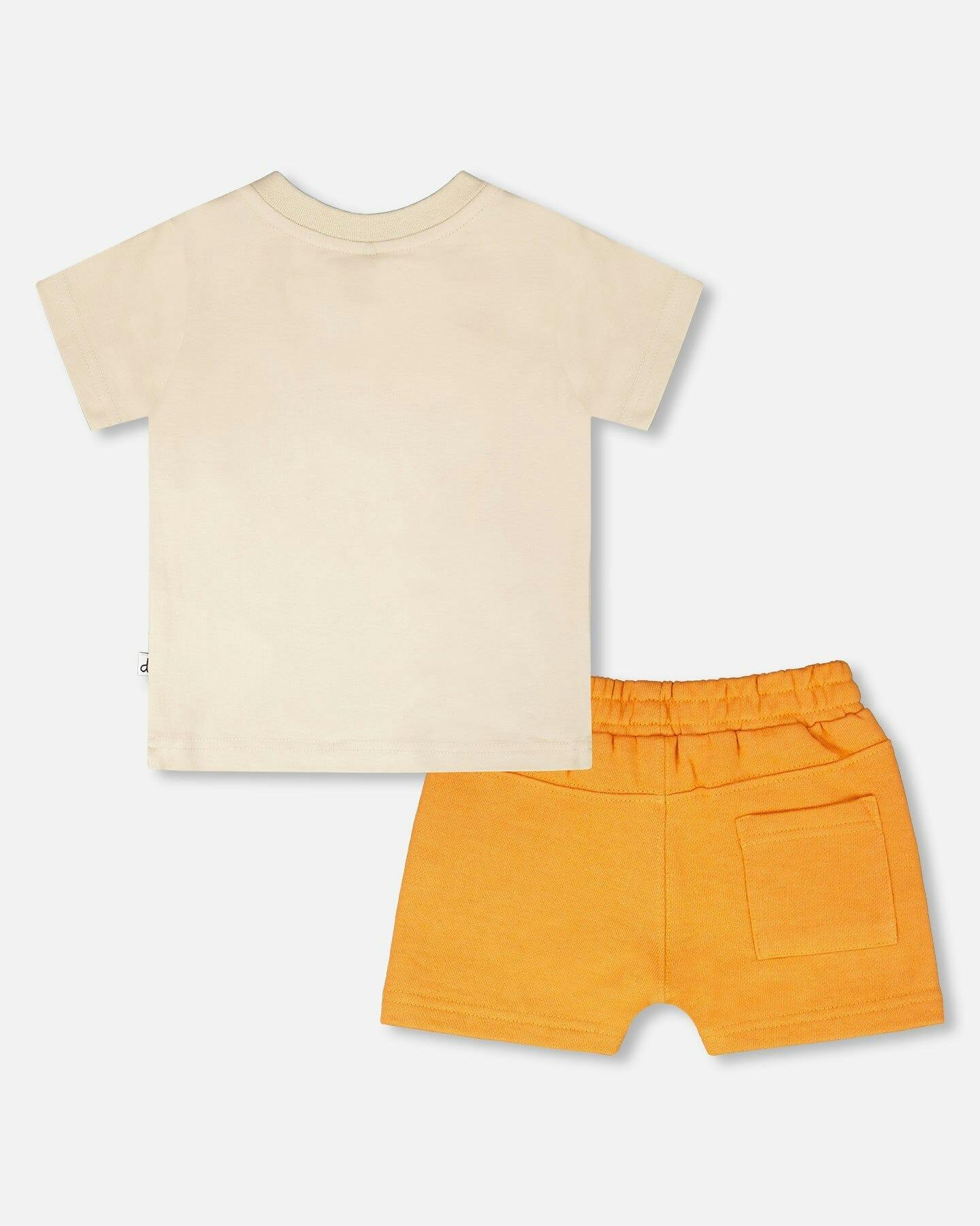 Organic Cotton T-Shirt And Short Set