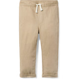 Linen-Cotton Cuffed Pant